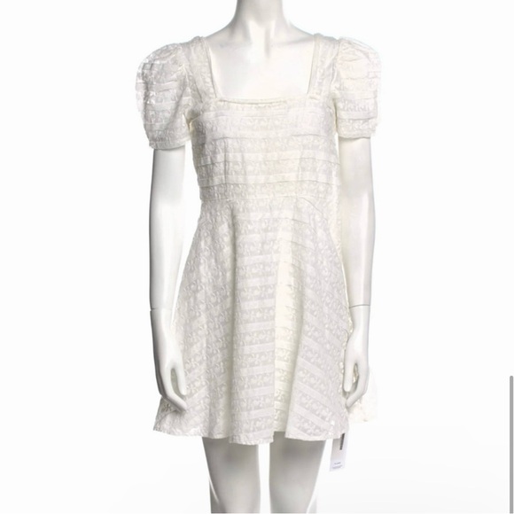 NWT LoveShackFancy Drella Mini Dress (Size 00) - Picture 4 of 6